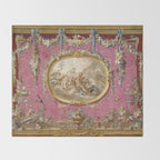 François Boucher "Venus aux forges de Vulcain" Throw Blanket Gallery Image 2