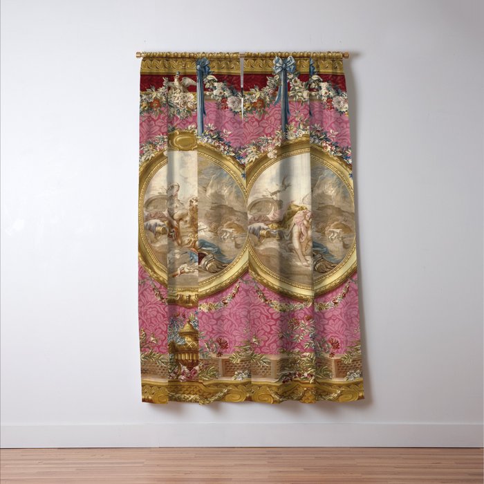François Boucher "Venus aux forges de Vulcain" Window Curtain Gallery Image 3