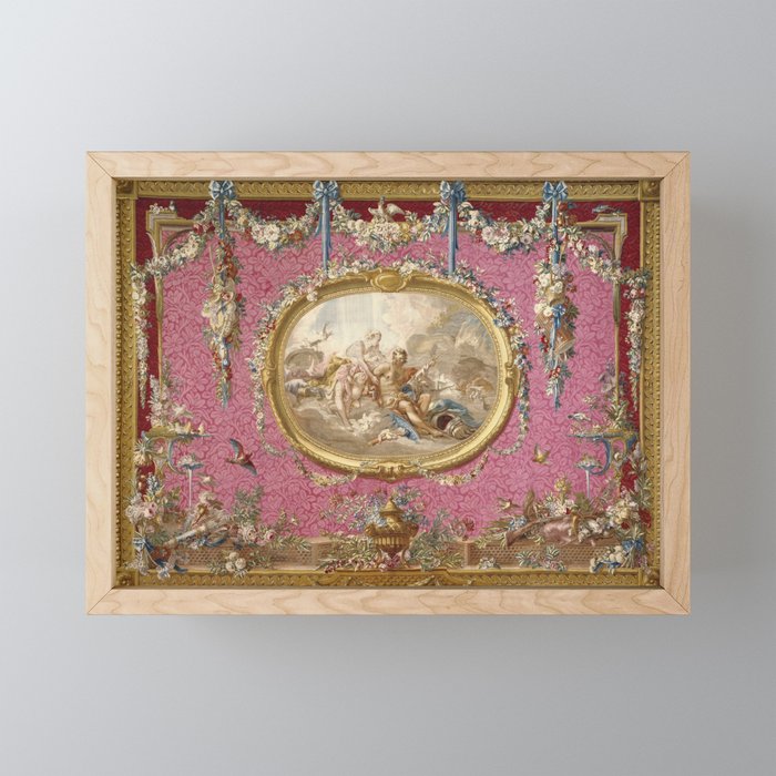 François Boucher "Venus aux forges de Vulcain" Mini Art Print Gallery Image 1