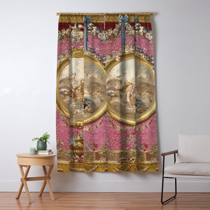François Boucher "Venus aux forges de Vulcain" Window Curtain Gallery Image 1