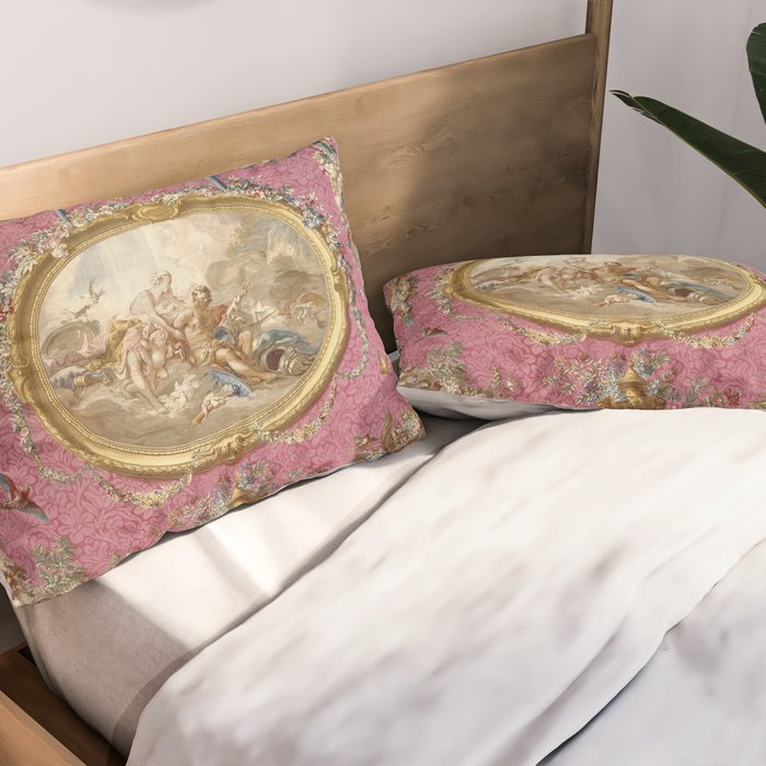 François Boucher "Venus aux forges de Vulcain" Pillow Sham Gallery Image 2