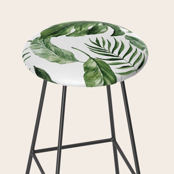 Tropical Leaf Stool Gallery Image 2