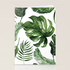 Tropical Leaf Stationery Card Gallery Image 2