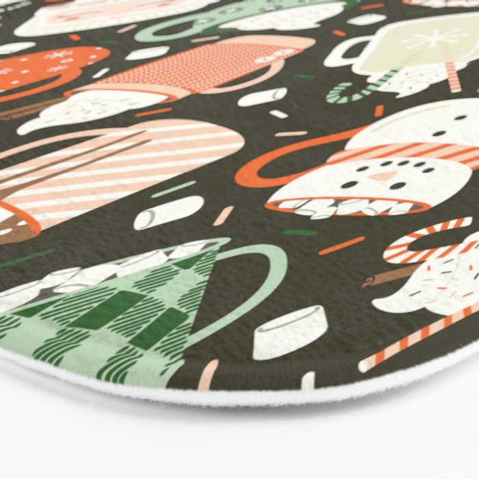 Christmas Cocoa Bath Mat Gallery Image 3