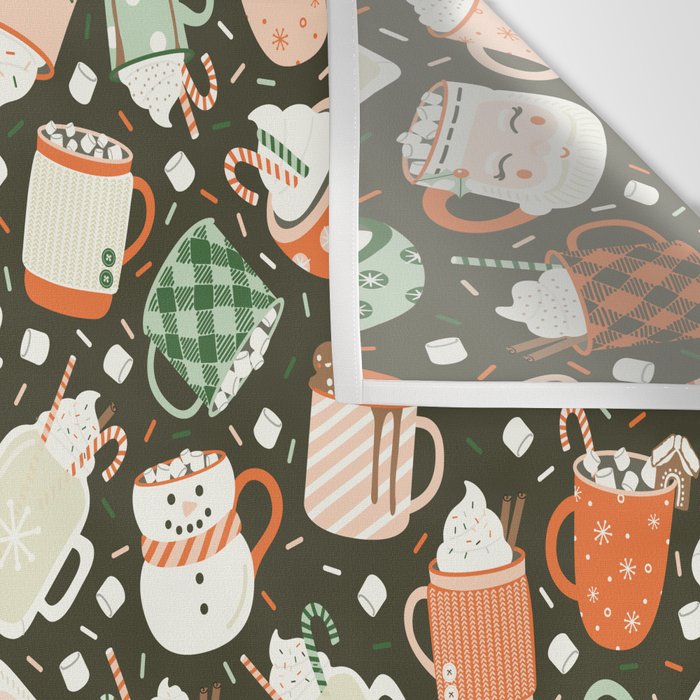 Christmas Cocoa Wall Tapestry Gallery Image 3