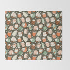 Christmas Cocoa Throw Blanket Gallery Image 2