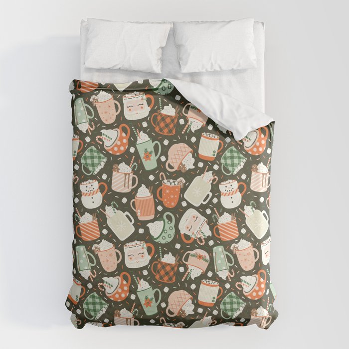 Christmas Cocoa Duvet Cover Gallery Image 6