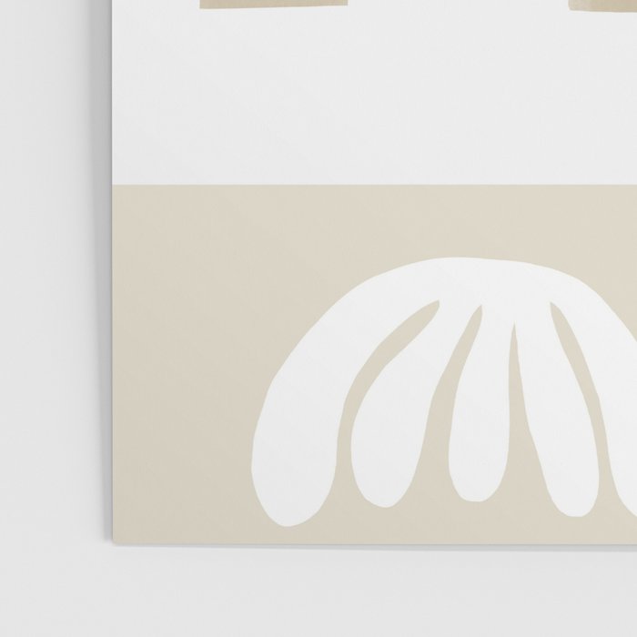 Modern Corals | Sage Green Poster Gallery Image 3