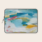 Abstract Oil Painting No. 55 Laptop Sleeve Gallery Image 1