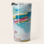 Abstract Oil Painting No. 55 Travel Mug Gallery Image 3