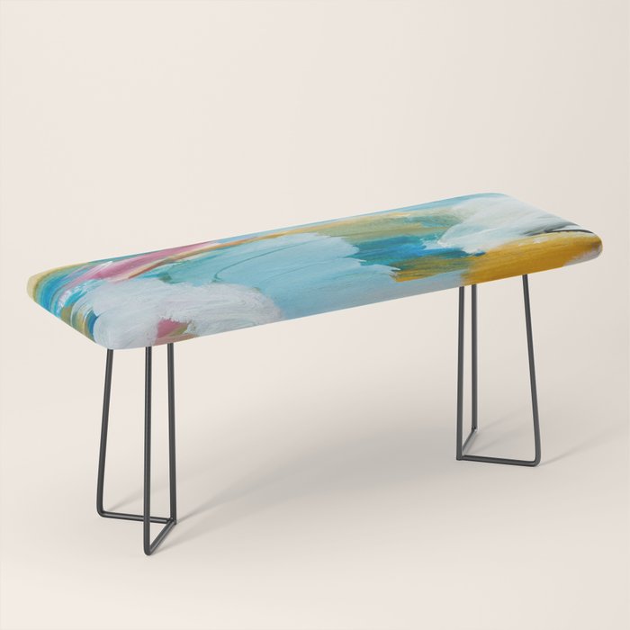 Abstract Oil Painting No. 55 Bench Gallery Image 1