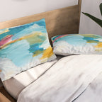 Abstract Oil Painting No. 55 Pillow Sham Gallery Image 2