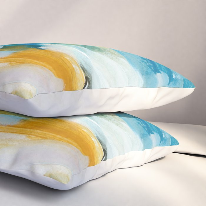 Abstract Oil Painting No. 55 Pillow Sham Gallery Image 3