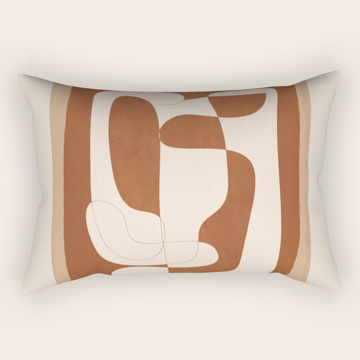 Abstract Geometry 2 Rectangular Pillow Gallery Image 2