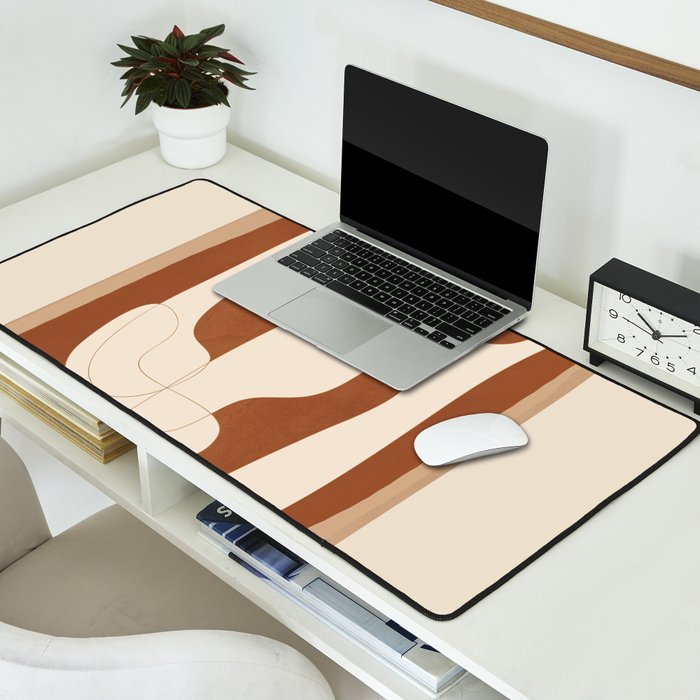 Abstract Geometry 2 Desk Mat Gallery Image 2