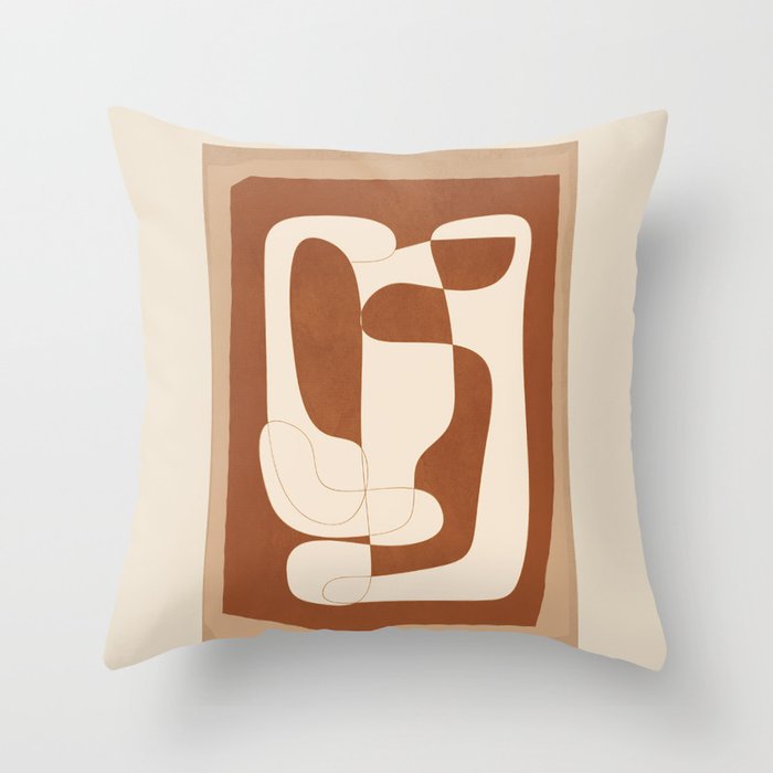 Abstract Geometry 2 Throw Pillow Gallery Image 6
