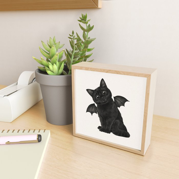The Dreaded Vampurrr Mini Art Print Gallery Image 2