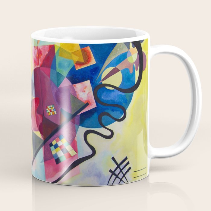 Wassily Kandinsky Yellow Red Blue Coffee Mug Gallery Image 1