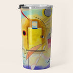 Wassily Kandinsky Yellow Red Blue Travel Mug Gallery Image 3