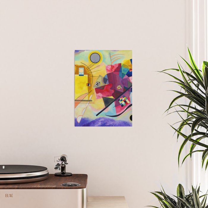 Wassily Kandinsky Yellow Red Blue Poster Gallery Image 2
