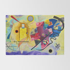 Wassily Kandinsky Yellow Red Blue Rug Gallery Image 2