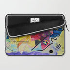 Wassily Kandinsky Yellow Red Blue Laptop Sleeve Gallery Image 2