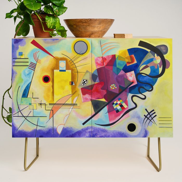 Wassily Kandinsky Yellow Red Blue Credenza Gallery Image 1