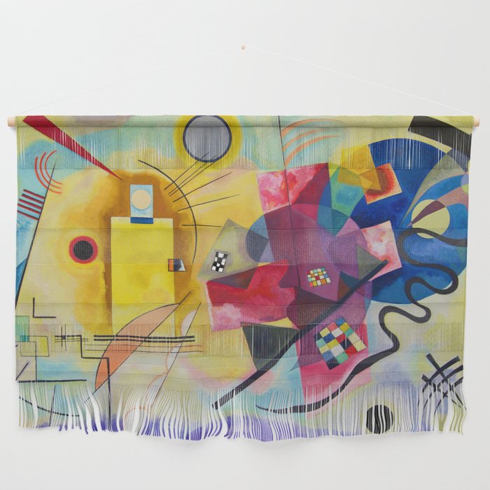 Wassily Kandinsky Yellow Red Blue Wall Hanging Gallery Image 1