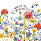 Colorful Midsummer Scandinavian Wildflowers Meadow  Coffee Mug Gallery Image 2