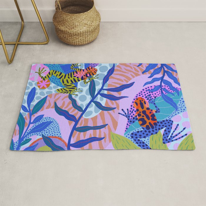 Poison Dart Frogs Rug Gallery Image 1