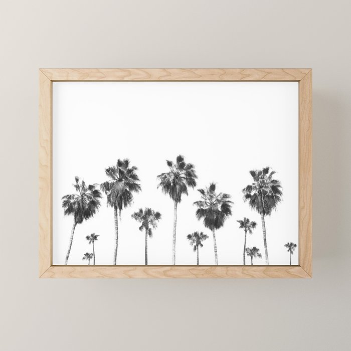 Palm Trees Mini Art Print Gallery Image 1