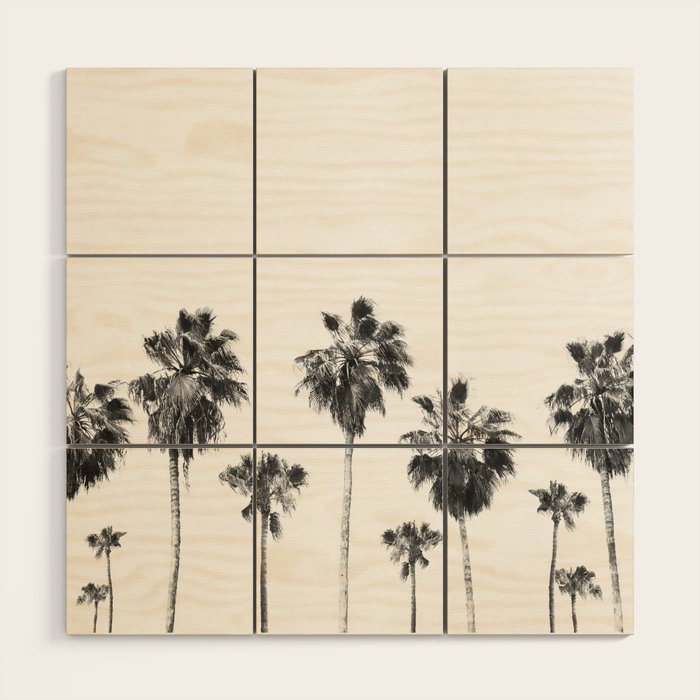 Palm Trees Wood Wall Art Gallery Image 1