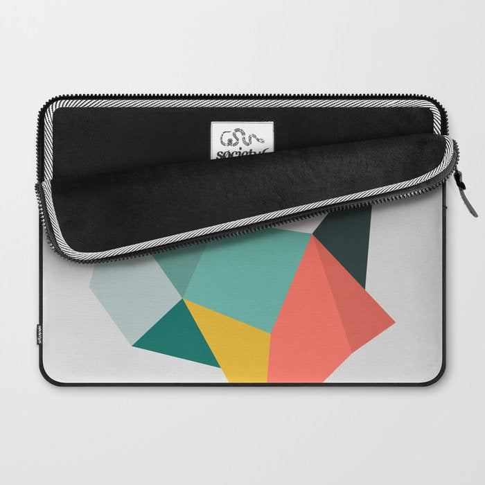 Modern Geometric 76A Laptop Sleeve Gallery Image 2