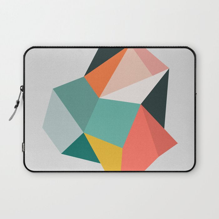 Modern Geometric 76A Laptop Sleeve Gallery Image 1