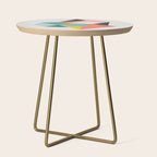 Modern Geometric 76A Side Table Gallery Image 1