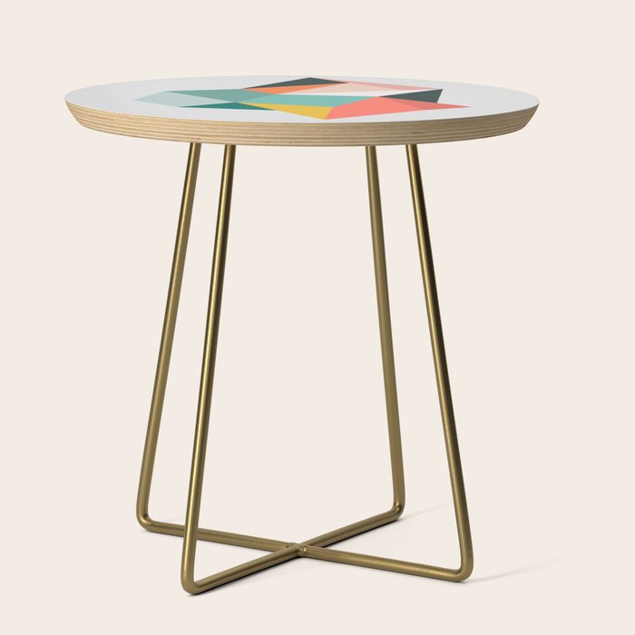 Modern Geometric 76A Side Table Gallery Image 1