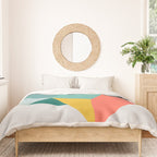 Modern Geometric 76A Duvet Cover Gallery Image 3