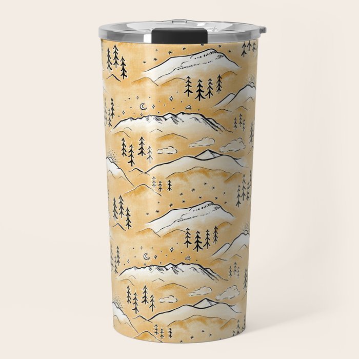 Monte Vista - marigold  Travel Mug Gallery Image 1