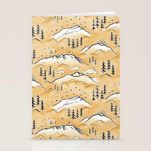 Monte Vista - marigold  Stationery Card Gallery Image 1