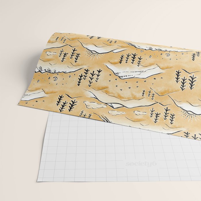 Monte Vista - marigold  Wrapping Paper Gallery Image 2