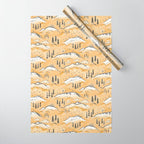 Monte Vista - marigold  Wrapping Paper Gallery Image 1