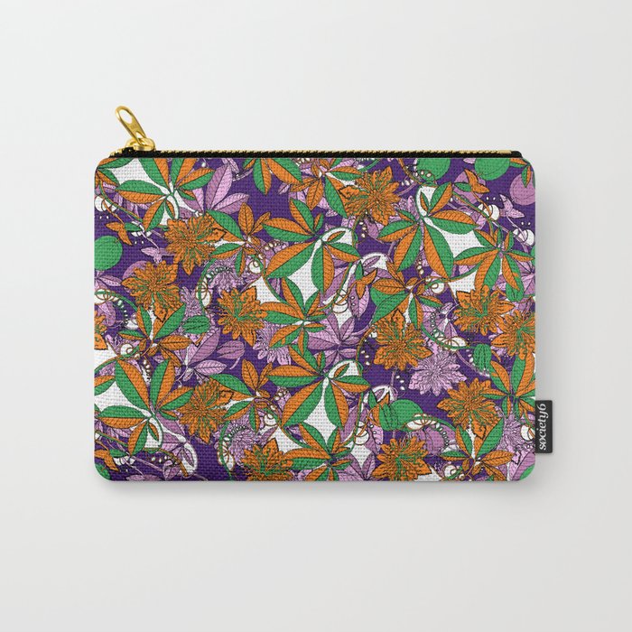Vintage 1970s Carry All Pouch Gallery Image 1
