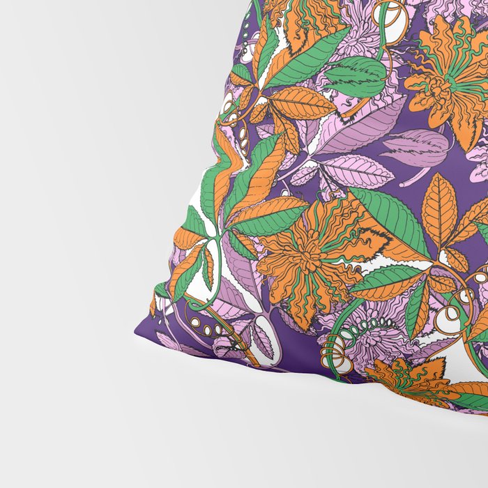 Vintage 1970s Pillow Sham Gallery Image 4