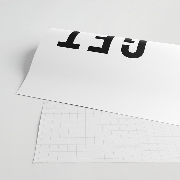 Get Sh(it) Done // Get Shit Done Wrapping Paper Gallery Image 2