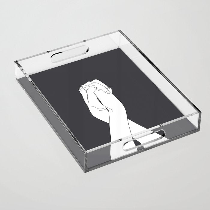 Never Let Me Go III Acrylic Tray Gallery Image 1