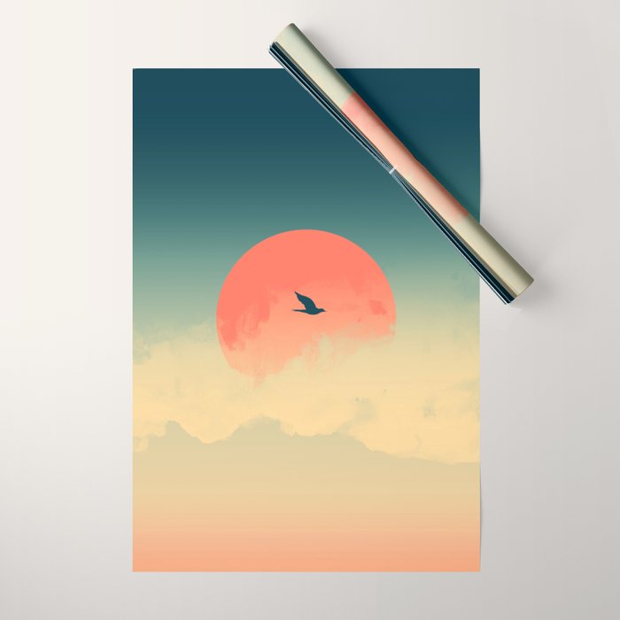 Lonesome Traveler Wrapping Paper Gallery Image 1