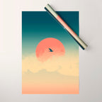 Lonesome Traveler Wrapping Paper Gallery Image 1