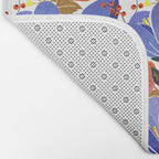 folk spring flowers no2 Bath Mat Gallery Image 2