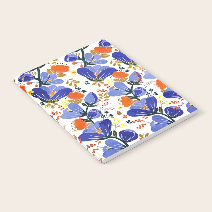 folk spring flowers no2 Notebook Gallery Image 1