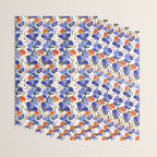 folk spring flowers no2 Wrapping Paper Gallery Image 3